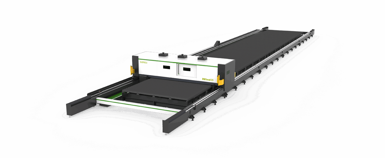 WIND Series Line Rail Type Ultra-Large Format Fiber Laser Cutter