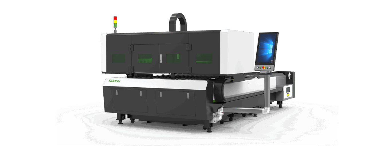 NEAT SERIES OPEN MEDIUM POWER SINGLE TABLE FIBER LASER CUTTER