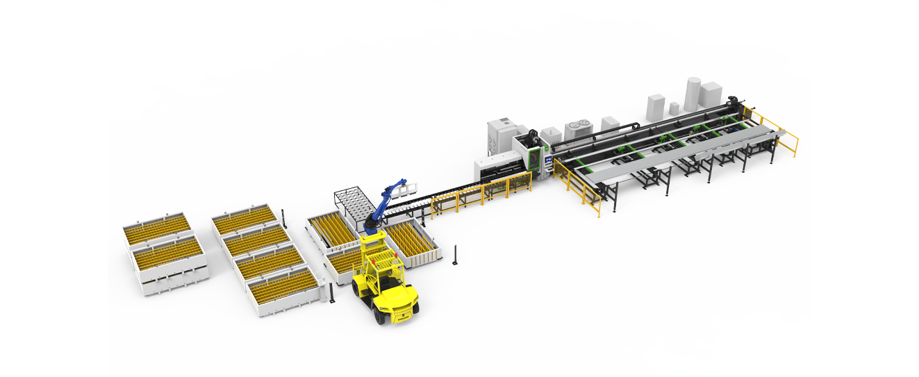 Profile Automated Unloading Production Line Technical Solution