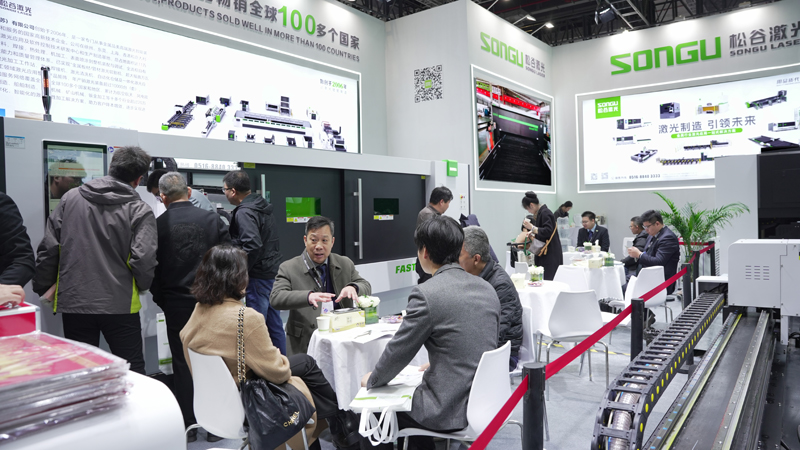 松谷激光惊艳亮相2026上海国际机床展