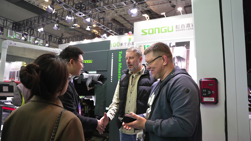 松谷激光惊艳亮相2026上海国际机床展