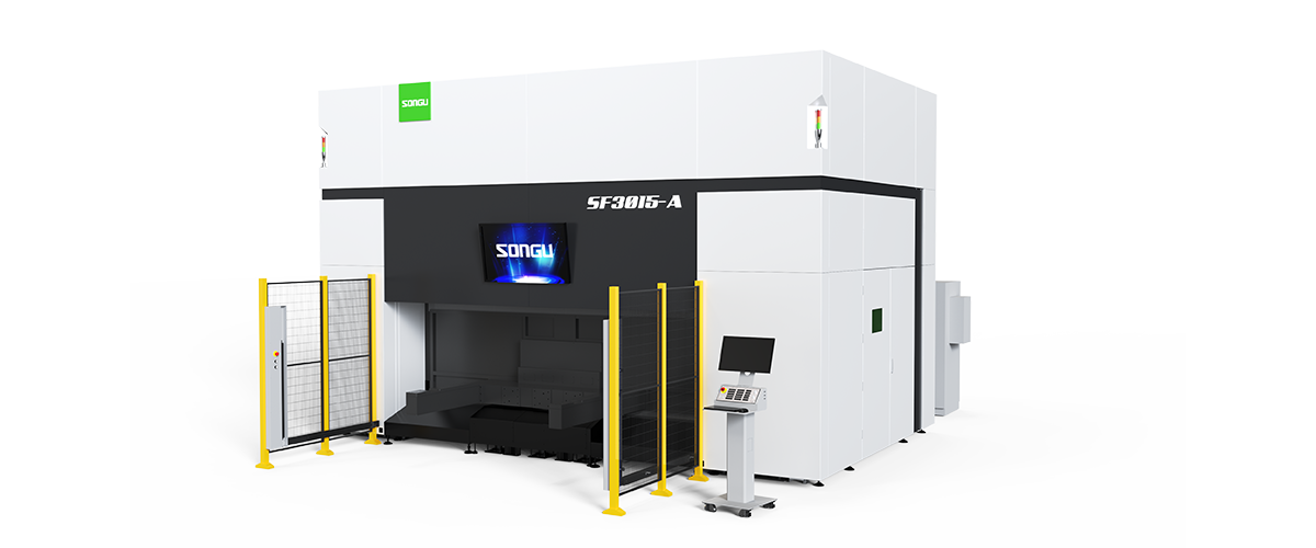 Serie SF – Máquina de Corte Láser de Fibra 3D de Cinco Ejes
